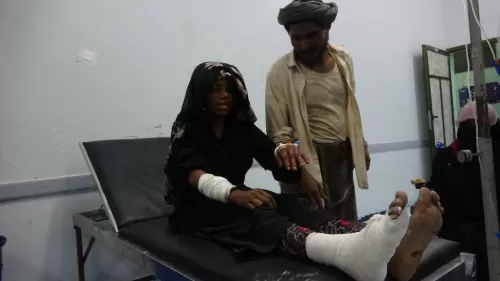 من ضحايا الغام الحوثي في الخوخة - الحديدة