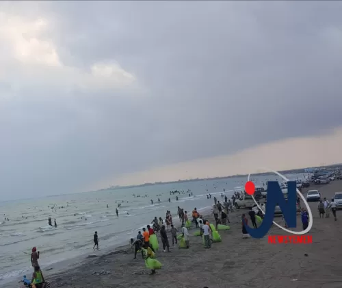 صباح رمضاني مفعم بالحياة في شاطئ العمودي بالمخا (صور)