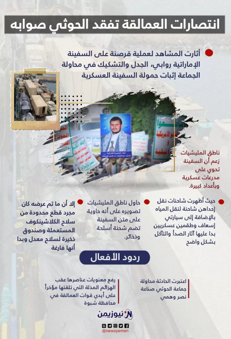 انتصارات العمالقة تفقد الحوثي صوابه- انفوجرافيك